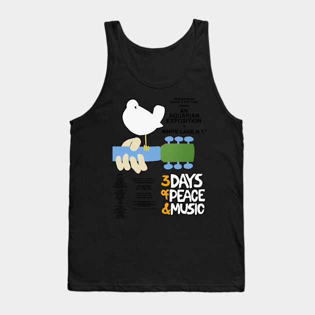 Woodstock , Sticker, Poster, Mask Tank Top by snowmane